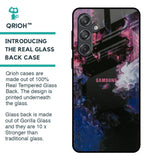 Smudge Brush Glass case for Samsung Galaxy M55 5G