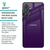 Dark Purple Glass Case for Samsung Galaxy M55 5G