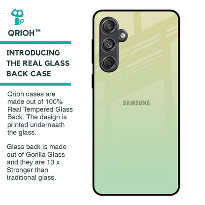 Mint Green Gradient Glass Case for Samsung Galaxy M55 5G