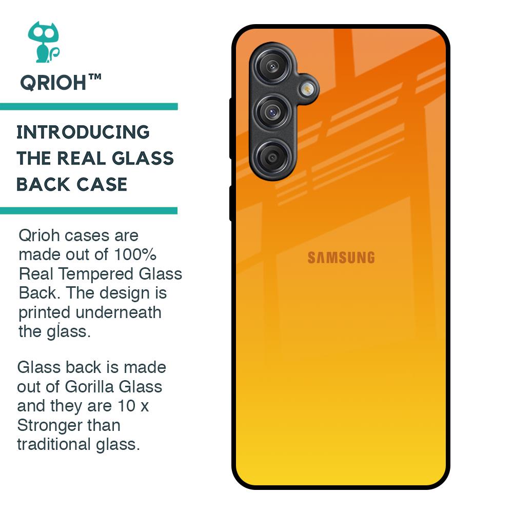 Sunset Glass Case for Samsung Galaxy M55 5G