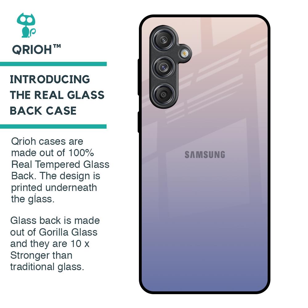 Rose Hue Glass Case for Samsung Galaxy M55 5G