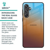 Rich Brown Glass Case for Samsung Galaxy M55 5G