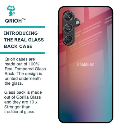 Dusty Multi Gradient Glass Case for Samsung Galaxy M55 5G
