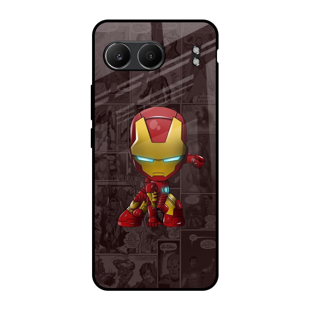 Angry Baby Super Hero OnePlus Nord 4 5G Glass Back Cover Online
