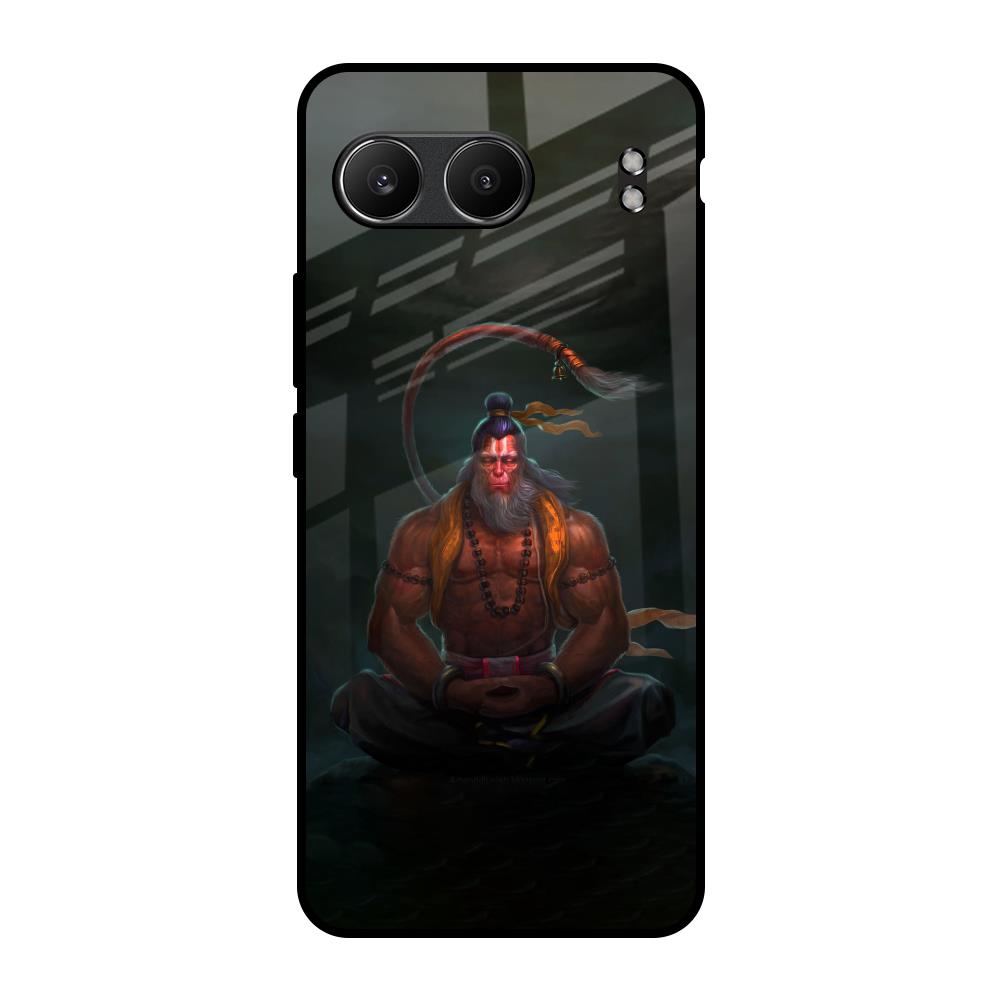 Lord Hanuman Animated OnePlus Nord 4 5G Glass Back Cover Online