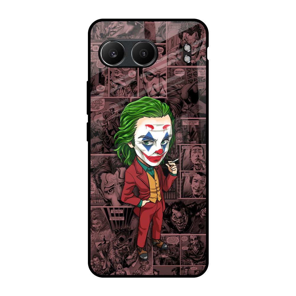 Joker Cartoon OnePlus Nord 4 5G Glass Back Cover Online