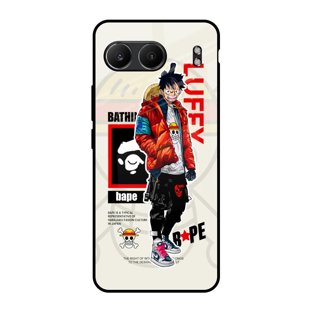 Bape Luffy OnePlus Nord 4 5G Glass Back Cover Online
