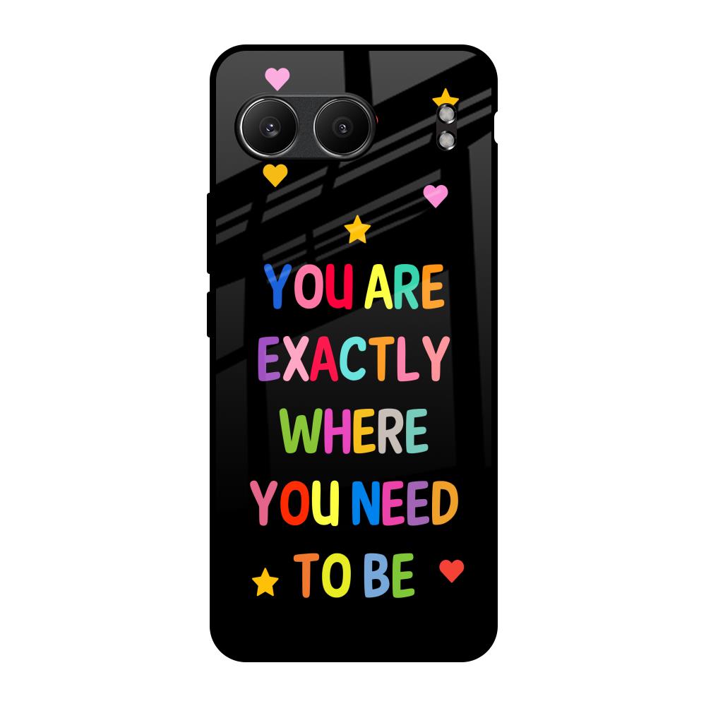 Magical Words OnePlus Nord 4 5G Glass Back Cover Online