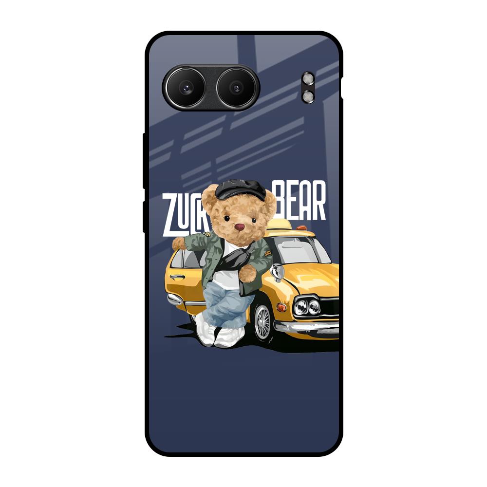 Adventurous Bear OnePlus Nord 4 5G Glass Back Cover Online