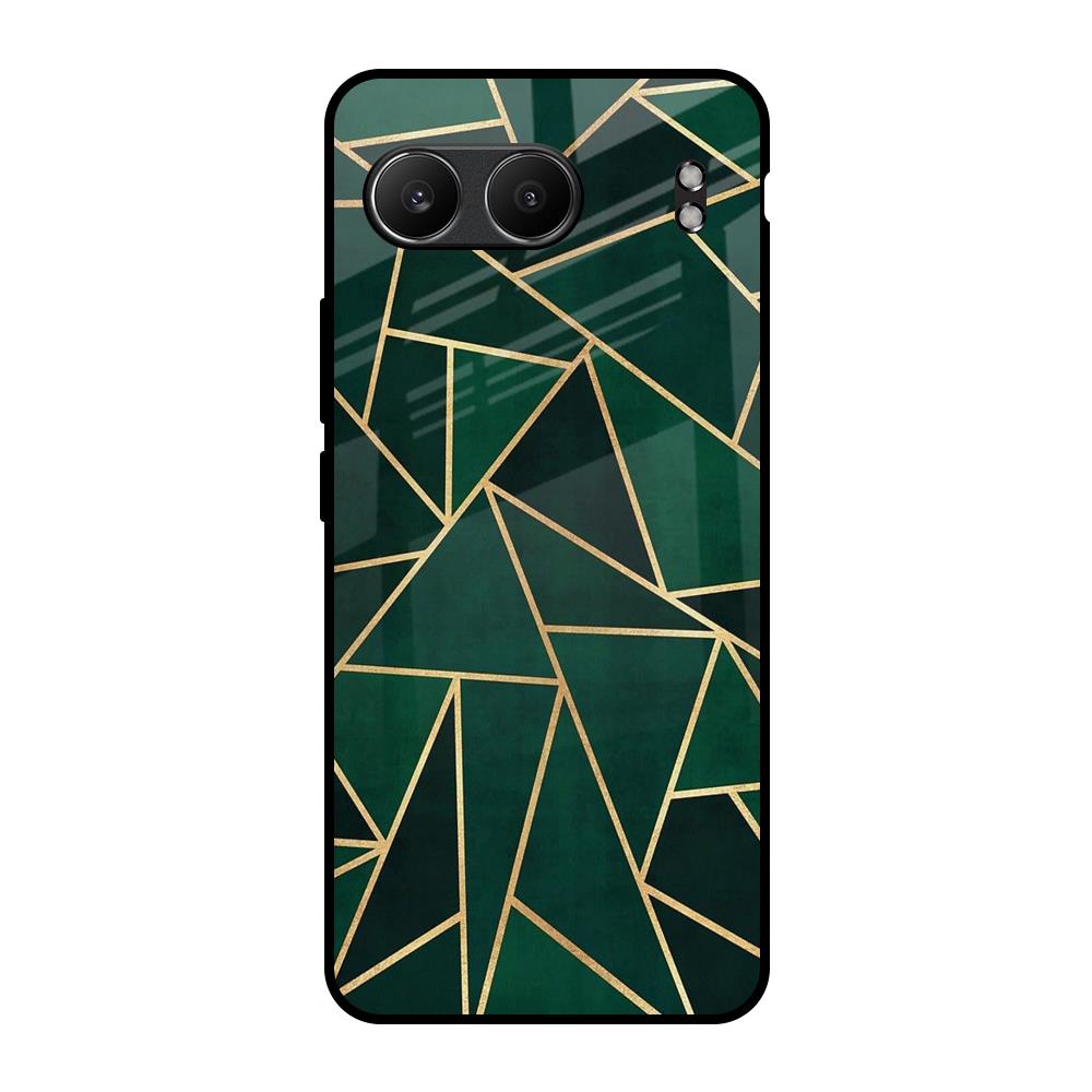 Abstract Green OnePlus Nord 4 5G Glass Back Cover Online