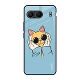 Adorable Cute Kitty OnePlus Nord 4 5G Glass Back Cover Online