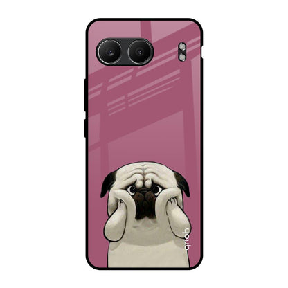 Funny Pug Face OnePlus Nord 4 5G Glass Back Cover Online