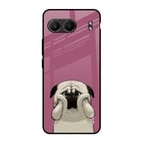 Funny Pug Face OnePlus Nord 4 5G Glass Back Cover Online