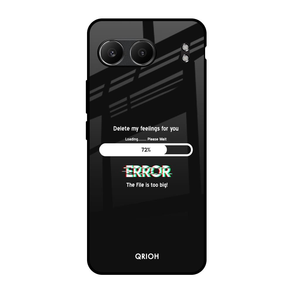 Error OnePlus Nord 4 5G Glass Back Cover Online
