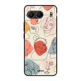 Abstract Faces OnePlus Nord 4 5G Glass Back Cover Online