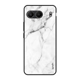 Modern White Marble OnePlus Nord 4 5G Glass Back Cover Online