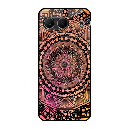 Floral Mandala OnePlus Nord 4 5G Glass Back Cover Online