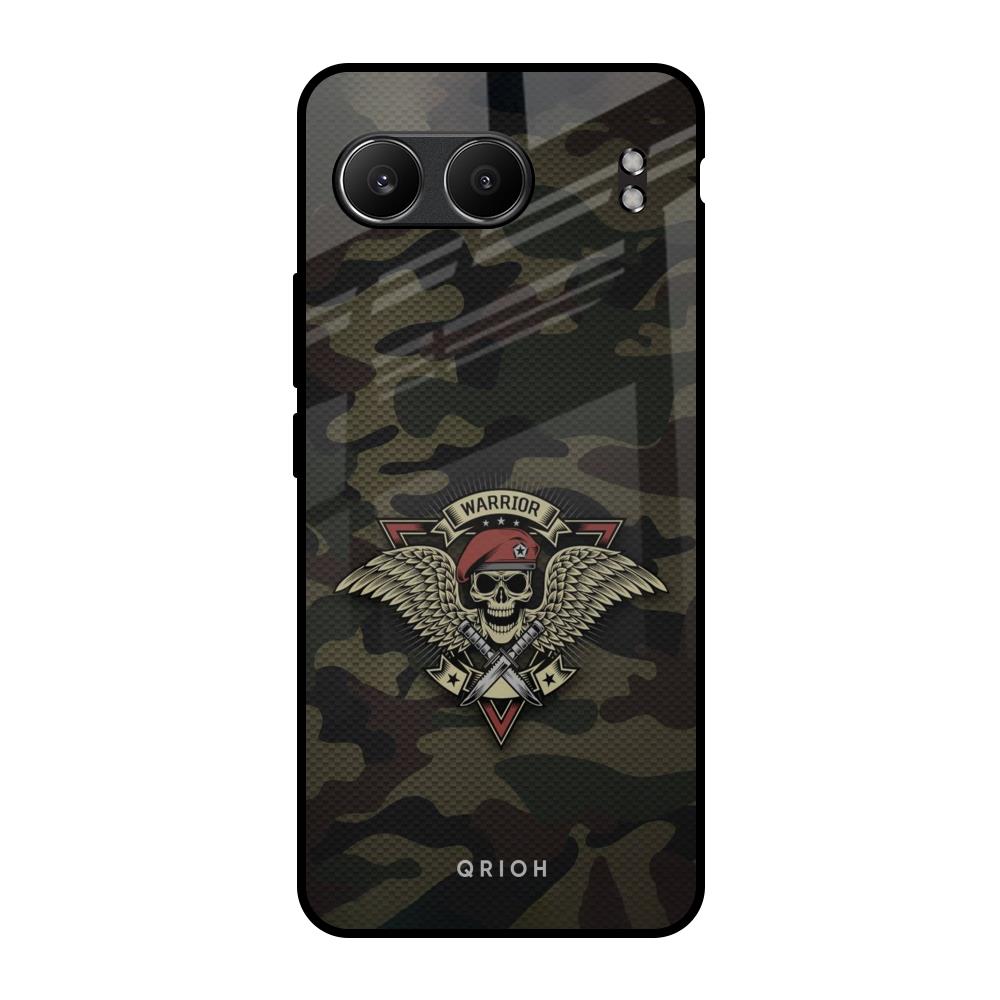 Army Warrior OnePlus Nord 4 5G Glass Back Cover Online