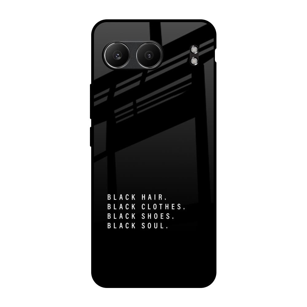 Black Soul OnePlus Nord 4 5G Glass Back Cover Online
