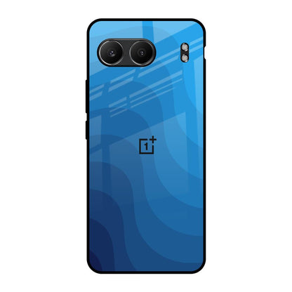 Blue Wave Abstract OnePlus Nord 4 5G Glass Back Cover Online