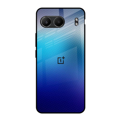 Blue Rhombus Pattern OnePlus Nord 4 5G Glass Back Cover Online