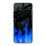 Blue Flames OnePlus Nord 4 5G Glass Back Cover Online