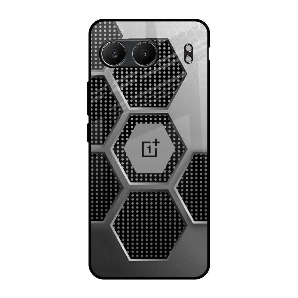 Hexagon Style OnePlus Nord 4 5G Glass Back Cover Online