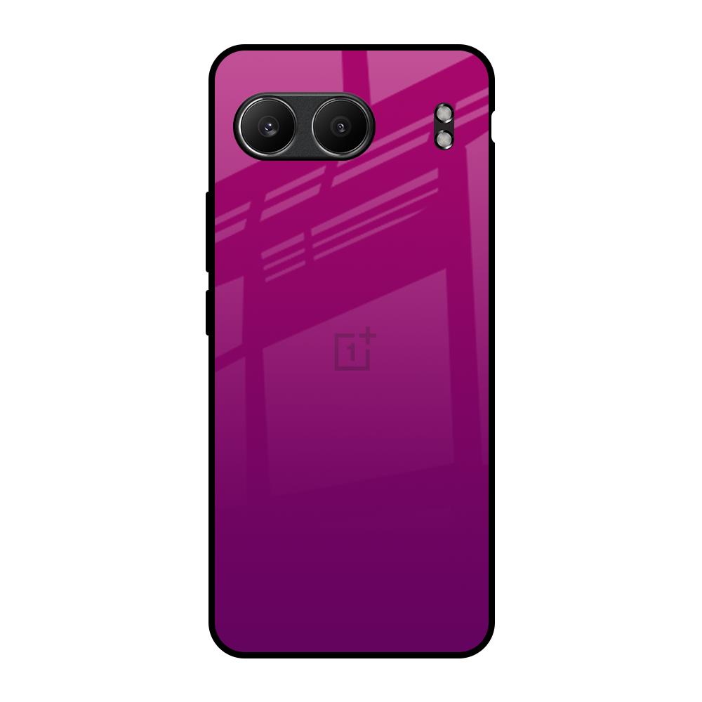 Magenta Gradient OnePlus Nord 4 5G Glass Back Cover Online