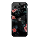 Tropical Art Flower OnePlus Nord 4 5G Glass Back Cover Online