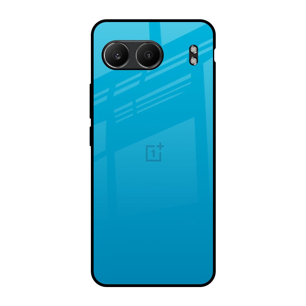 Blue Aqua OnePlus Nord 4 5G Glass Back Cover Online