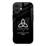 Everything Is Connected iPhone 16 Glass Back Cover Online