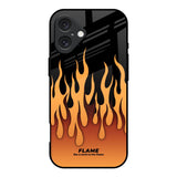 Fire Flame iPhone 16 Glass Back Cover Online