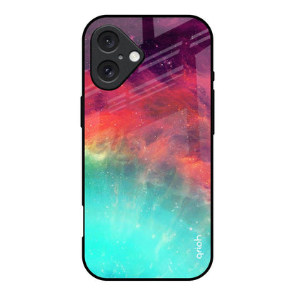 Colorful Aura iPhone 16 Glass Back Cover Online