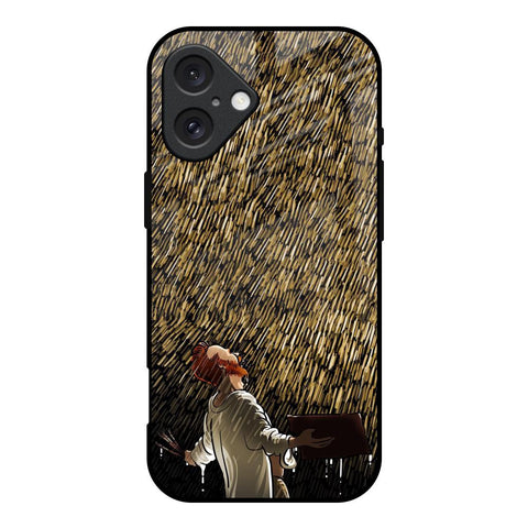 Rain Festival iPhone 16 Glass Back Cover Online