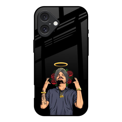 Punjabi Singer Poster iPhone 16 Glass Back Cover Online