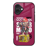 Gangster Hero iPhone 16 Glass Back Cover Online