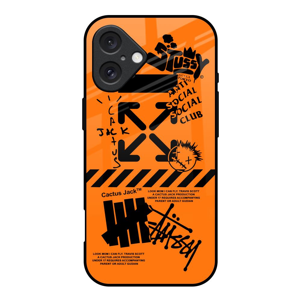 Anti Social Club iPhone 16 Glass Back Cover Online
