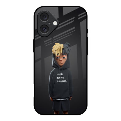Dishonor iPhone 16 Glass Back Cover Online
