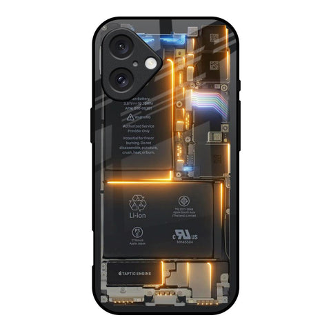 Glow Up Skeleton iPhone 16 Glass Back Cover Online