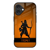 Halo Rama iPhone 16 Glass Back Cover Online