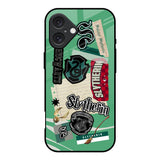 Slytherin iPhone 16 Glass Back Cover Online