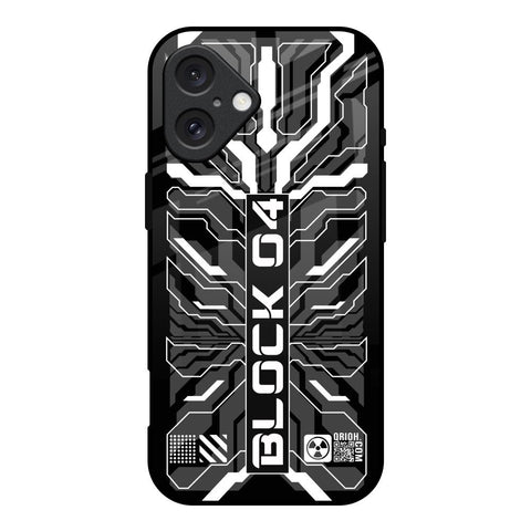 Monochrome Magic iPhone 16 Glass Back Cover Online