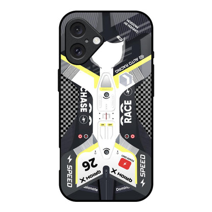 Car Enthusiast iPhone 16 Glass Back Cover Online
