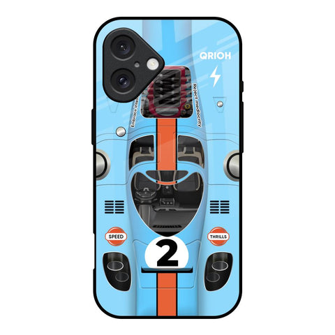 Race Laboratory iPhone 16 Glass Back Cover Online