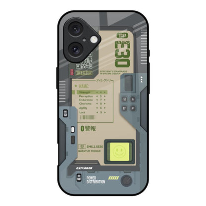 Art Station iPhone 16 Glass Back Cover Online