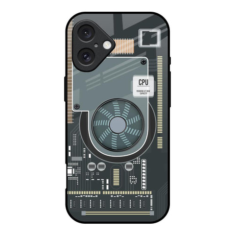 Motherboard Circuit iPhone 16 Glass Back Cover Online
