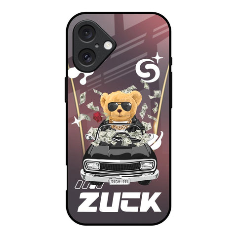 Money Madness iPhone 16 Glass Back Cover Online