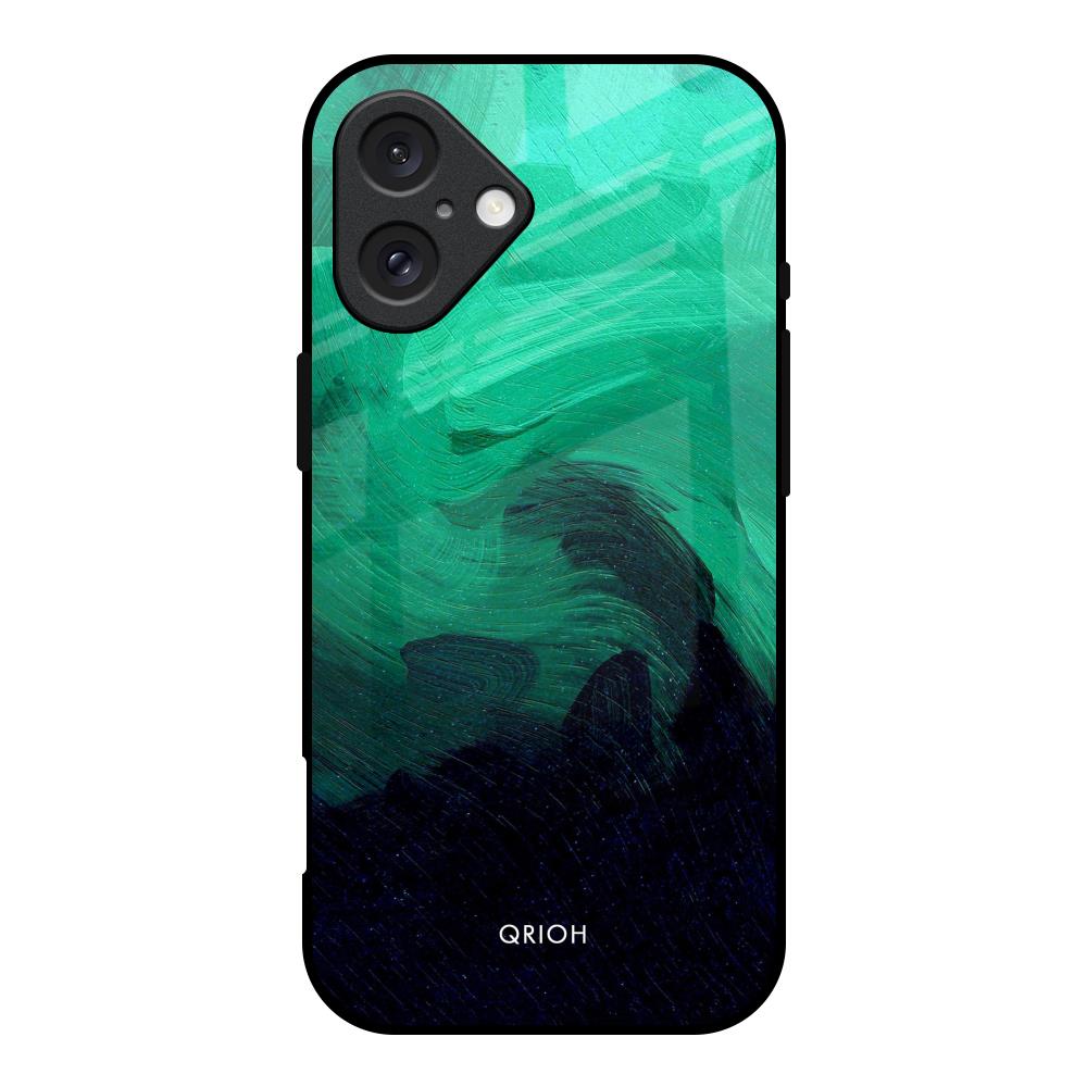 Scarlet Amber iPhone 16 Glass Back Cover Online