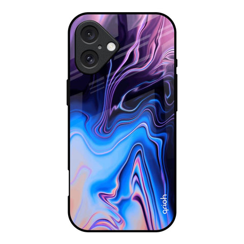 Psychic Texture iPhone 16 Glass Back Cover Online