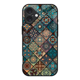 Retro Art iPhone 16 Glass Back Cover Online